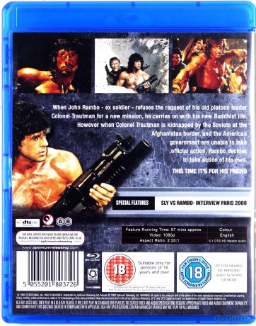 Rambo 3 [Blu-Ray]