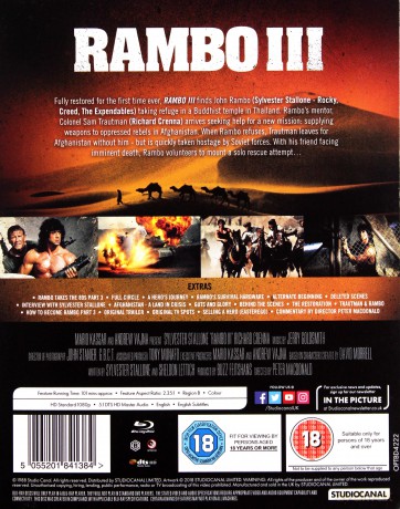 Rambo Part III [Blu-Ray]