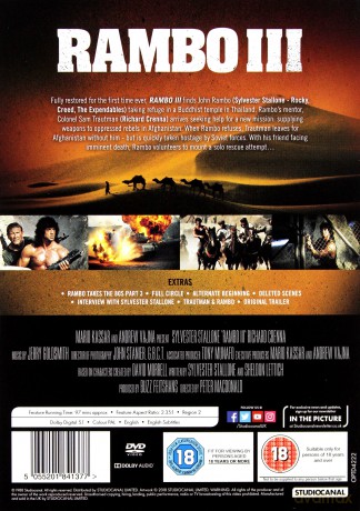 Rambo Part III [DVD]