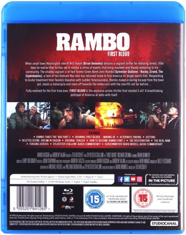 Rambo: First Blood (Pierwsza krew) [Blu-Ray]