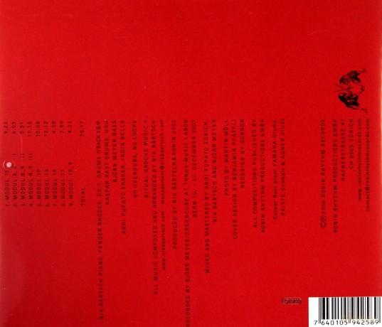 Nik Bartschronin: Randori [CD]