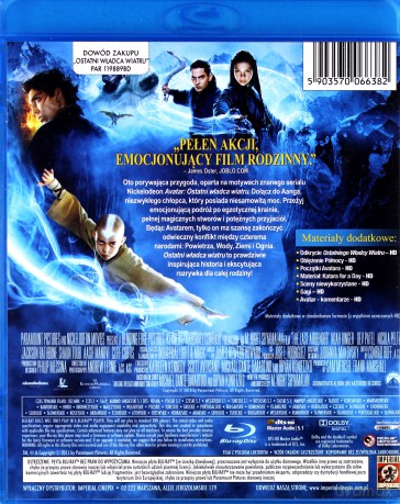Ostatni Władca Wiatru [Blu-Ray]