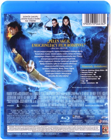 Ostatni Władca Wiatru [Blu-Ray]