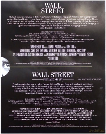 Wall Street / Wall Street 2: Pieniądz nie śpi [2xBlu-Ray]