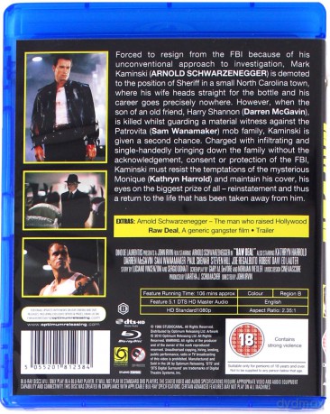 Raw Deal (Jak to się robi w Chicago) [Blu-Ray]