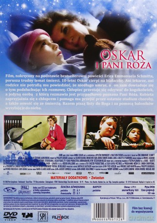Oskar i pani Róża [DVD]