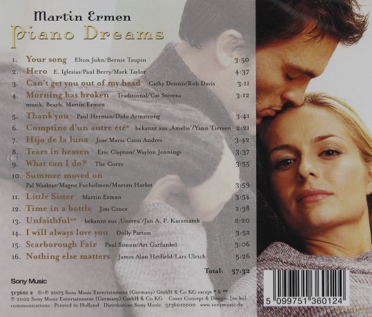 Martin Ermen: Piano Dreams vol.1 (Kuschelklassik) [CD]