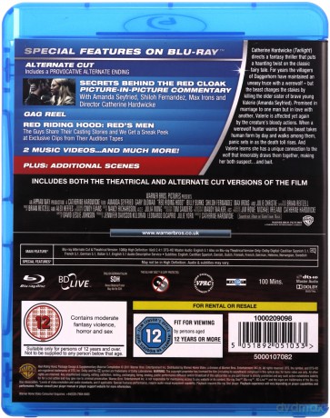 Red Riding Hood (Dziewczyna w czerwonej pelerynie) [Blu-Ray]