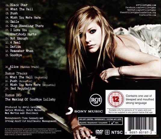Avril Lavigne: Goodbye Lullaby (Deluxe Version) [CD]+[DVD]