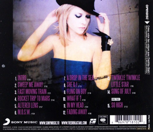 Fredrika Stahl: Sweep me away (Nouvelle Version) [CD]