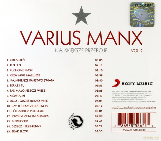 Varius Manx: Gwiazdy XX wieku Vol. 2 [CD]