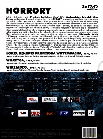 Horrory: Lokis. Rękopis profesora Wittembacha / Wilczyca / Widziadło [BOX] [3DVD]