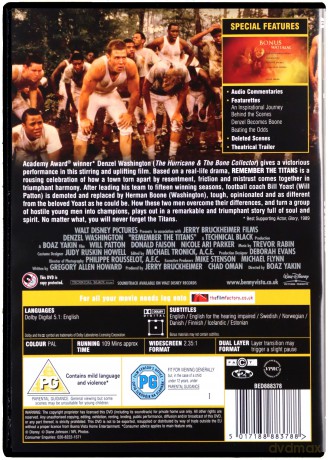 Remember The Titans [DVD]