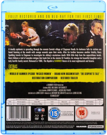 Reptile (Kobieta wąż) [Blu-Ray]+[DVD]