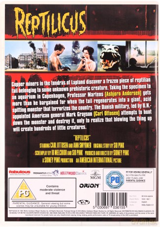 Reptilicus [DVD]