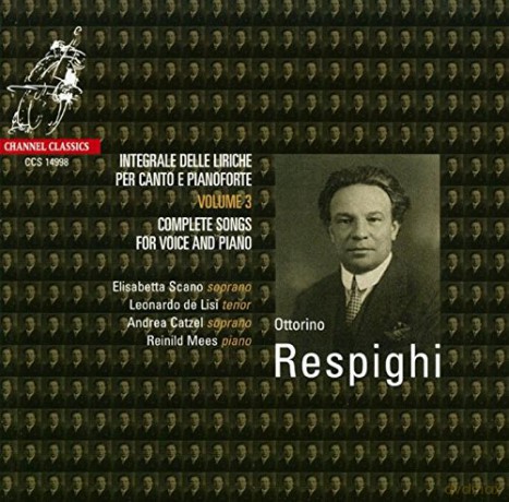Reinild Mees: Respighi Complete Songs For Voice Vol3 [CD]