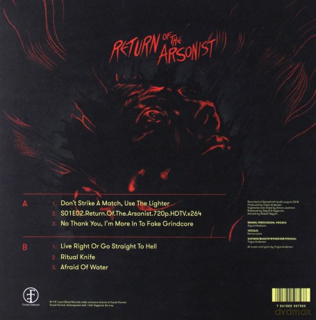 Blood Command: Return Of The Arsonist [Winyl]