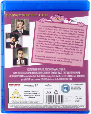 The Return Of The Pink Panther (Powrót Różowej Pantery) [Blu-Ray]