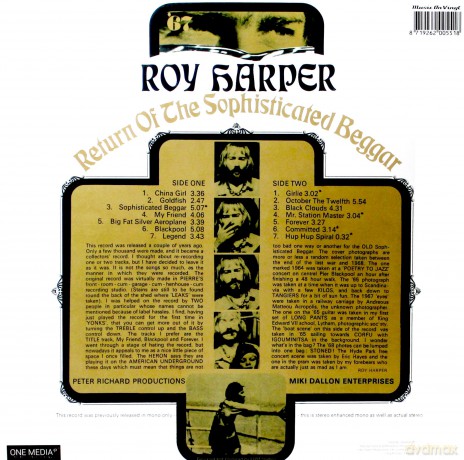 Roy Harper: Return Of The Sophisticated Beggar [Winyl]