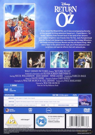 Return To Oz [DVD]