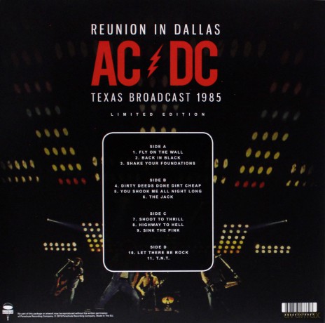 AC/DC: Reunion In Dallas [2xWinyl]