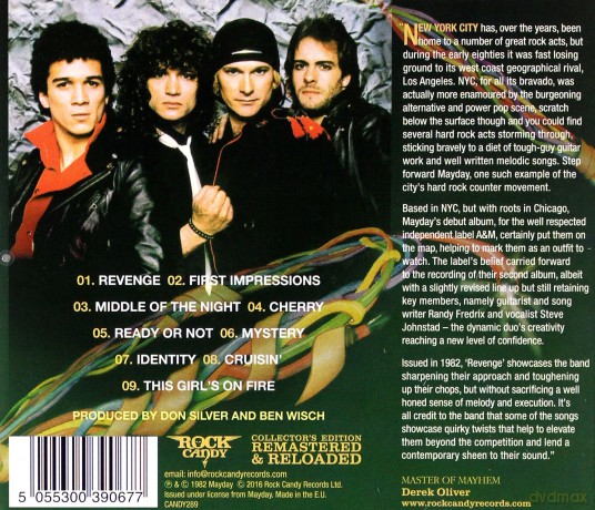 Mayday: Revenge [CD]