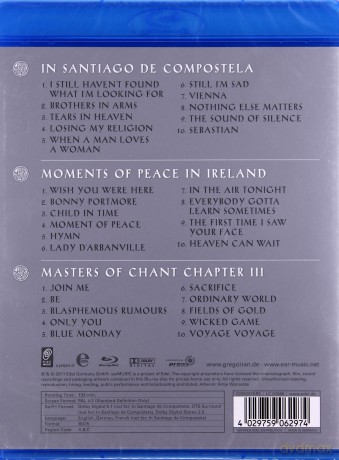 Gregorian: Video Anthology - Volume I [Blu-Ray]