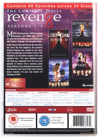 Revenge Season 1-4 [24DVD]