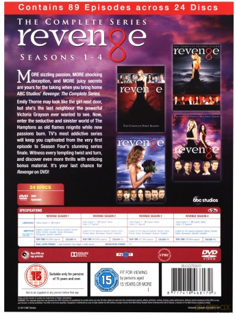 Revenge Season 1-4 [24DVD]