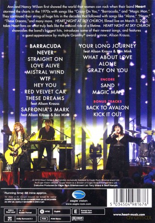 Heart: Night At Sky Church [DVD]