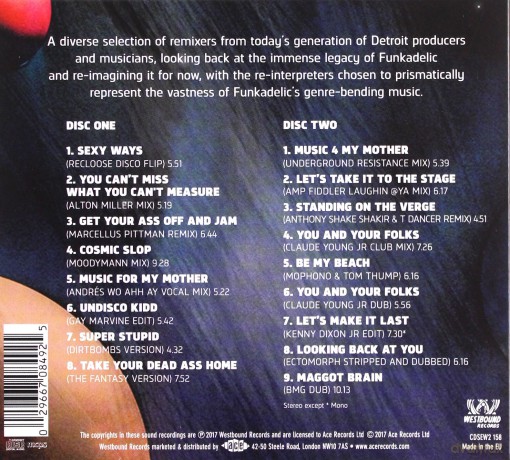 Funkadelic: Reworked By Detroiters [2CD]