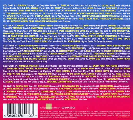 Rhythm Is A Dancer - Ultimate 90s Club Anthems [5CD]