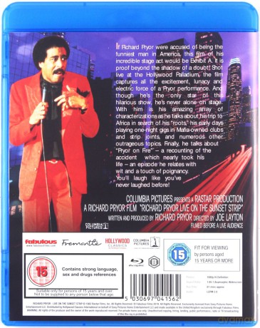 Richard Pryor Live On Sunset Strip [Blu-Ray]