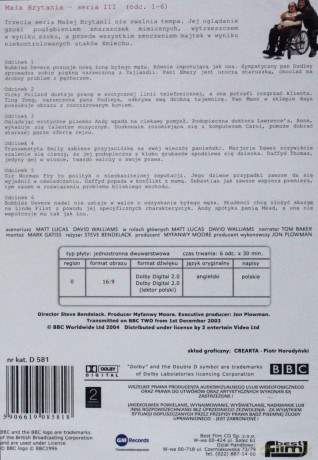 Mała Brytania seria 3 odcinki 1-6 (BBC) [DVD]