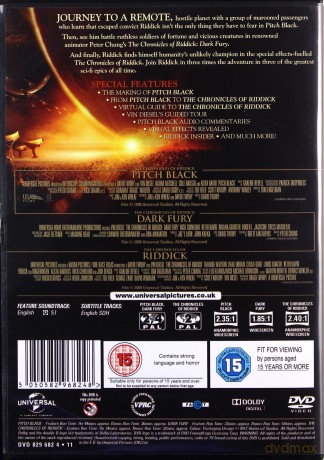 Riddick The Collection [3DVD]
