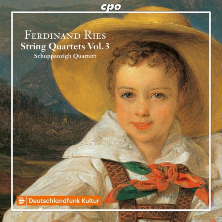 Schuppanzigh-Quartett: Ries: String Quartets Vol. 3 [CD]