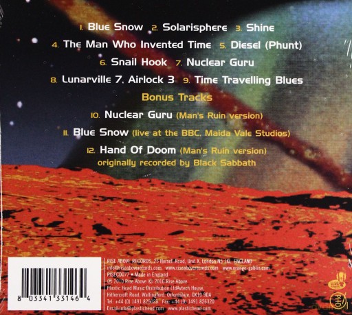 Orange Goblin: Time Travelling Blues (digipack) [CD]