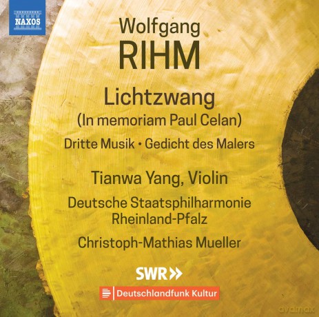 Rihm: Violin Works. Vol. 1 [CD]