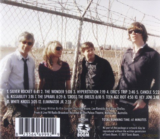 Sonic Youth: Riot In Melbourne [CD]