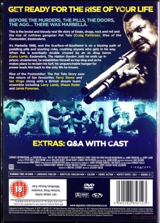 Rise Of The Footsoldier - The Pat Tate [DVD]
