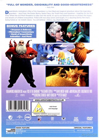 Rise Of The Guardians [DVD]