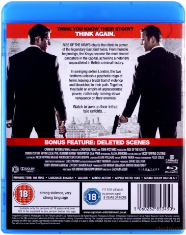 Rise Of The Krays [Blu-Ray]