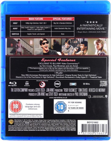 Risky Business (Ryzykowny interes) [Blu-Ray]