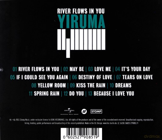 Yiruma: River Flows In You [CD]