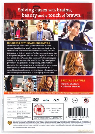 Rizzoli Isles Season 6 [4DVD]