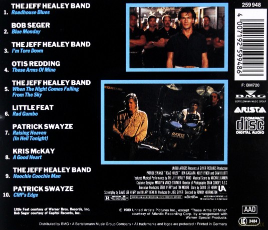 Roadhouse soundtrack [CD]