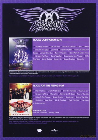 Rock For The Rising Sun/Rocks Donington [2DVD]