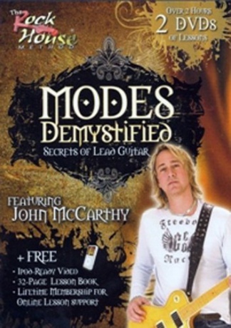John Mccarthy: Rock House Method Modes Demystified [2DVD]