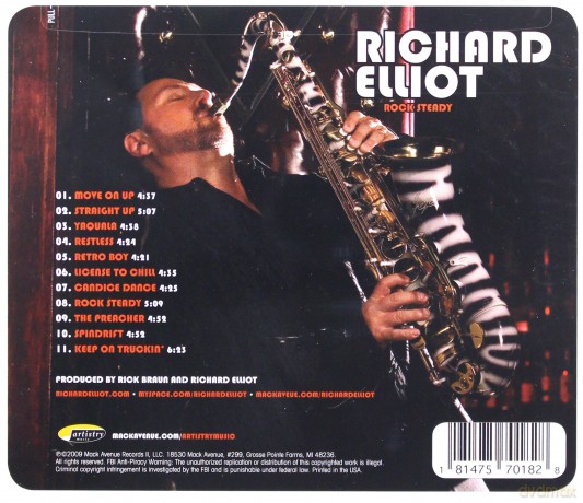 Richard Elliott: Rock Steady [CD]