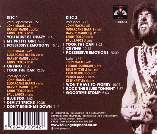 John Mayall: Rock The Blues Tonight [2CD]